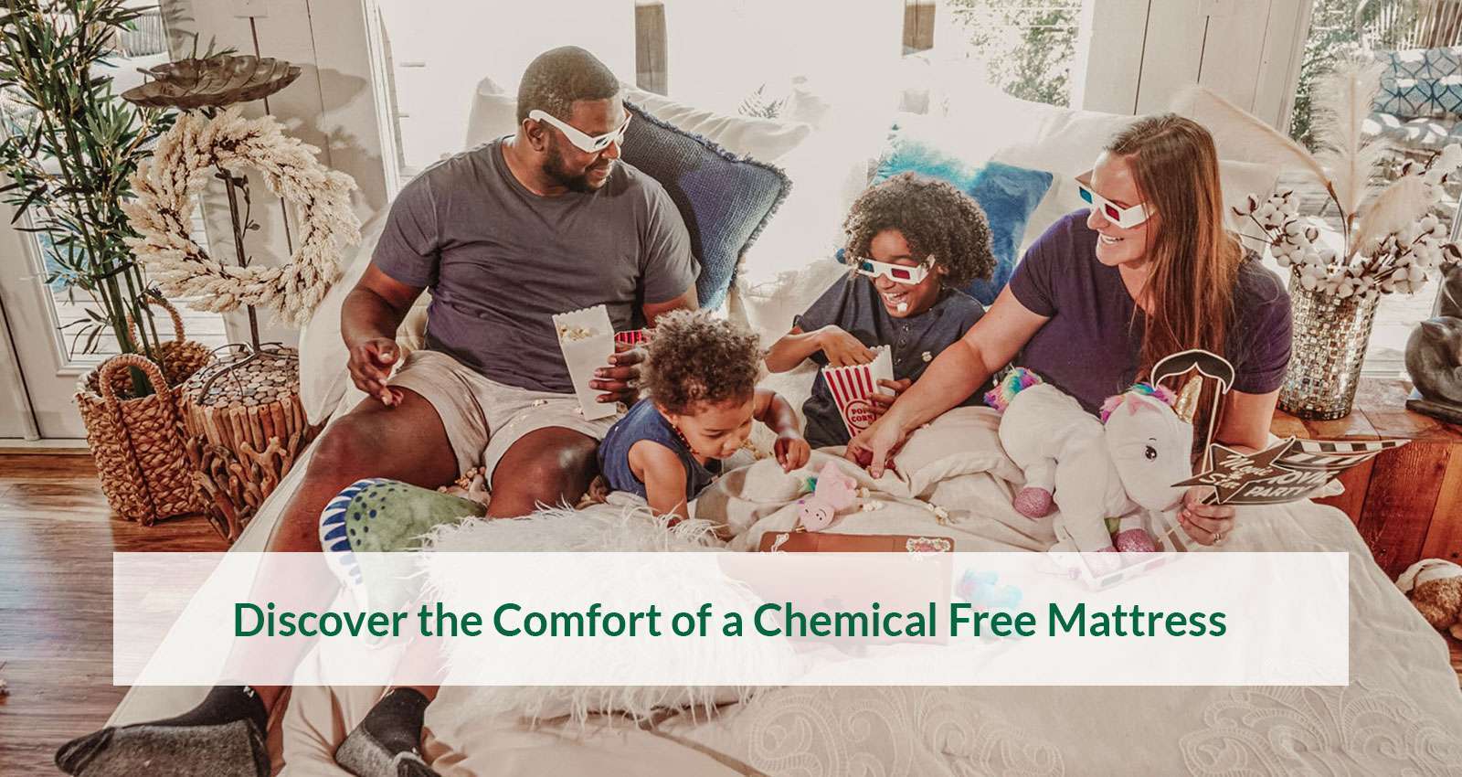 discover the comfort of a chemical free mattress