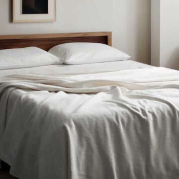 organic cotton honeycomb blanket lifestyle classic white.jpg